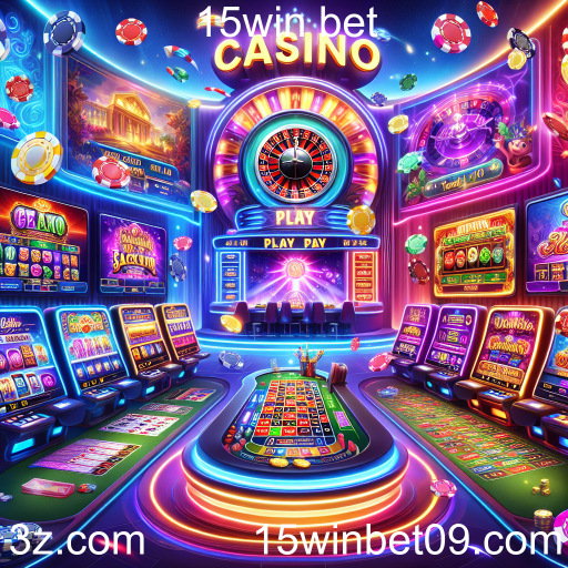 Descubra a Emoção dos Cassinos Online no 15win Bet